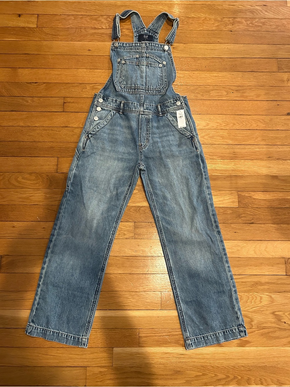 NWT GAP Tween Denim Overalls size 12